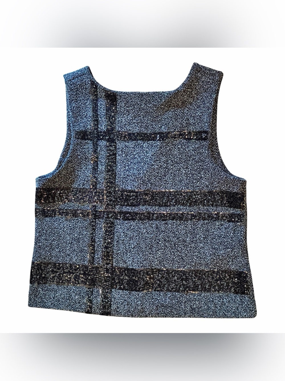 Banana Republic Sequin Office Top size 12
